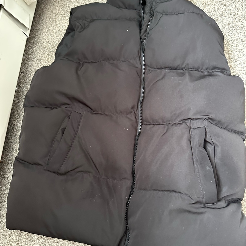 Black Puffer Vest